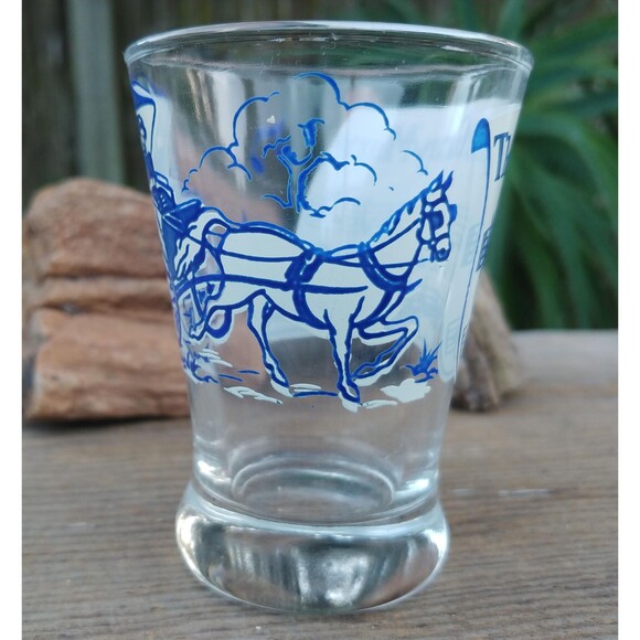 Vintage Classics Folk Song Themed Shot Glass Set, 4 Retro Cocktail Glasses - Picture 10 of 16